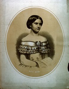 Kate Dean with Norma song book by American School